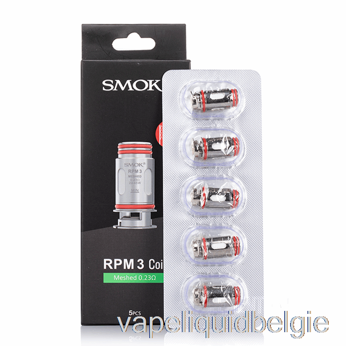 Vape Vloeibare Smok Rpm 3 Vervangende Spoelen 0,23 Ohm Rpm 3 Mesh-spoelen